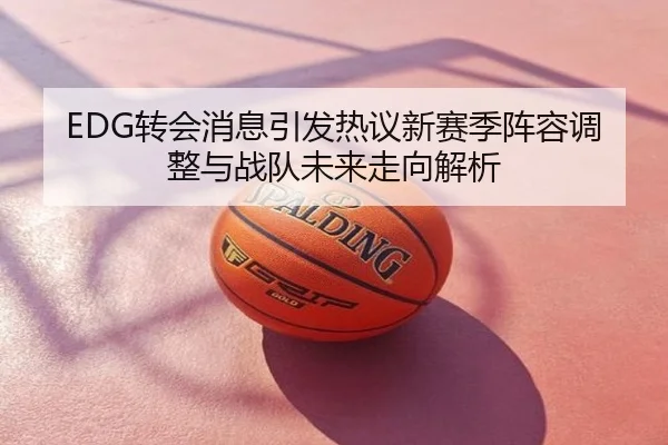EDG转会消息引发热议新赛季阵容调整与战队未来走向解析